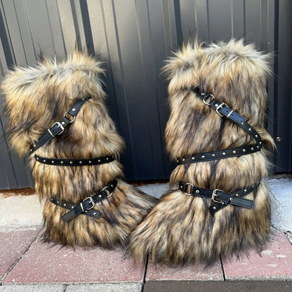 Faux Fur Boots